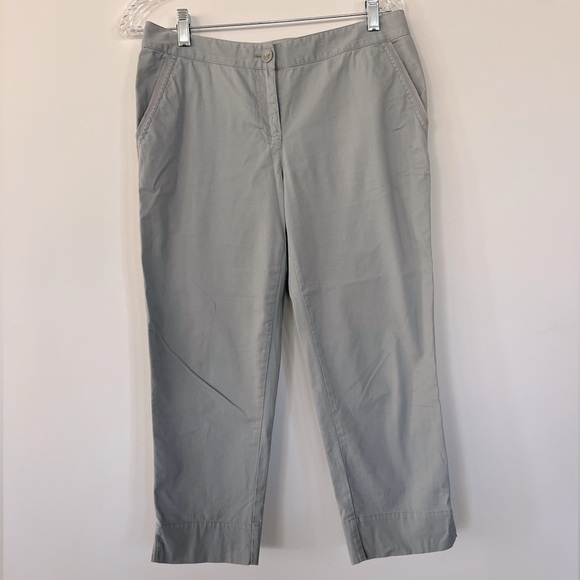 Tommy Bahama Relax Ellery Fit Gray Cropped pant. Women’s Size 2 - Picture 2 of 12
